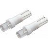 Compass Žiarovka 1LED 12V T5 biela 2ks