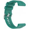 VSETKONAMOBIL 114868 SILICONE Vymeniteľný remienok pre Garmin Forerunner 955 tmavozelený