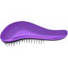 Detangler Metallic Purple rozčesávacia kefa na vlasy s rukoväťou