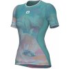 ALÉ Cyklistické tričko s krátkym rukávom - PAINT INTIMO - zelená