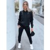 Dámská černá tepláková souprava Dresslily Dstreet AY0792