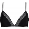 Calvin Klein flirty unlined triangle podprsenka s nastaviteľnými ramienkami čierna