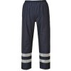 PORTWEST IONA LITE S481 / Vodotesné reflexné nohavice - námorná modrá L