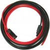 TIPA 04290273 Solární kabel 6mm2, červený+černý s konektory MC4, 20m