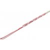 Multifunkčná slučka Ocún Ultichain Bio-DYN 12 mm červená/biela 90 cm