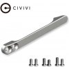 Civivi Plain Titanium Clip With 3 Sets Titanium Screws T001C