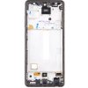 Samsung Galaxy A52, A52 5G - LCD displej + Dotykové sklo a Rám Originál Farba: Čierna