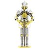 METAL EARTH 3D puzzle Brnenie - Európsky rytier