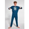 Chlapčenské pyžamo Cornette F&Y 998/47 Space 164-188 - Modrá / 182/L