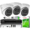 Hilook by Hikvision Súprava na IP monitoring 4Mpx, 3 IP kamery, 4-kánalový PoE rekordér - HiLook od Hikvision
