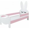 Detská posteľ BUNNY, ružová