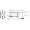 KR010008x2 R Izolačná manžeta 2x 1,0mm2x8 100ks