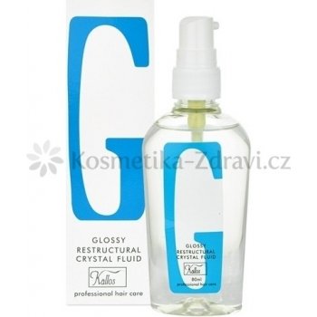 Kallos Glossy Restructural Crystal Fluid olej a sérum na vlasy 80 ml