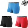 SENSOR MERINO ACTIVE 3-PACK pánské trenky černá/červená/modrá S; Černá trenky
