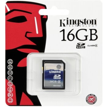 Kingston SDHC 16GB class 4 SD4/16GB