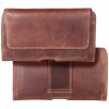 Kryt Royal Crazy Horse Universal Horizontal Leather Belt Holster Size L iPhone 12 / 12 Pro / 13 / 13 Pro / 14 / 14 Pro / Samsung Galaxy S10 / S20 / S21 / A40 / Huawei P8 Lite / P30 / P40 / P9 Lite Bro