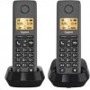 Domáci telefón Gigaset Pure 100 Duo (L36852-H3105-R601) čierny