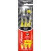 Colgate Zig Zag Charcoal zubná kefka, medium, 3 ks