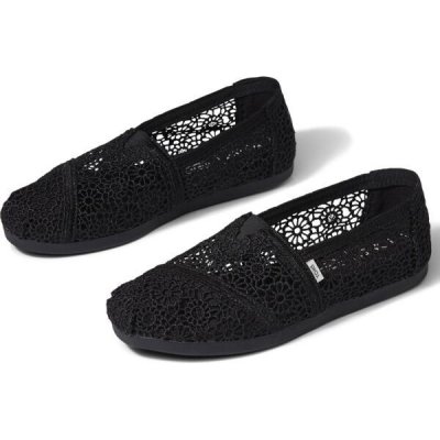 Toms Alpargata Espadrilky čierna