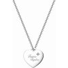 S'Agapõ Srdiečkový náhrdelník Be My Always Forever Together SBM04