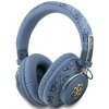Guess Bluetooth ENC slúchadlá s metalovým 4G logom, modré (GUBHS72P4FC4MB)