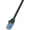 LogiLink RJ-45/RJ-45, kat.6A, U/UTP, czarny, 7.5m (CP3083U)