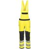 Portwest FR420 PW3 FR (nehorľavé) Modaflame Hi Vis nohavice s náprsenkou, Veľkosť L, Farba Yellow/Navy