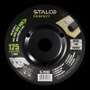Stalco Kotúč brúsny skosený 125 x 22, 23 mm S-71267