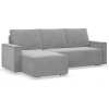 Signal Rohová rozkladacia sedacia súprava LUCCA Sivá I
