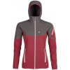 High Point ATOM LADY HOODY JACKET brick red/ iron gate S; Červená softshell bunda