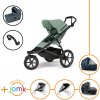 Set 7v1 Thule Urban Glide 3 Mist green s magnetickou sponou + madlo + vanička Dark Slate + JOMK príslušenstvo