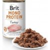Brit Mono Protein Turkey 400 g konzerva pre psa