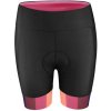 Force VICTORY čierno-ružové dámske cyklošortky do pása s vložkou - S