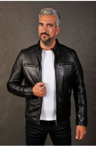 Max Original Leather pánska kožená bunda AXEL