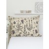 MKLozkoviny.sk Flanelová obliečka na vankúš 70 x 90 cm - Herbár L02- -