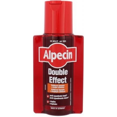 Alpecin Double Effect Caffeine 200 ml šampón proti lupinám a padaniu vlasov pre mužov