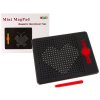 Lean Toys Magnetická tabuľa s guličkami Magnetický tablet Black