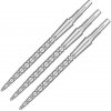 Hroty na steel šípky TARGET Swiss Point Storm Diamond 35mm, strieborné - 3ks