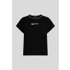 KARL LAGERFELD JEANS KLJ DRAPEY LOGO TEE BLACK