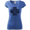 Zdravotné kríž veci - Dámske tričko Pure - XL ( Svetlomodrá )