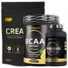 NutriMax Balíček na silu a energiu - BCAA Instant 500 g + Tribulus 2000 mg + Creatin 250 g