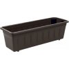 PLASTKON Samozavlažovací truhlík Garden Flor 40 cm hnedá