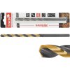 Vrták do kovu predĺžený HSS M2 TiN, DIN 340, 8mm, TVARDY, Geko T02380