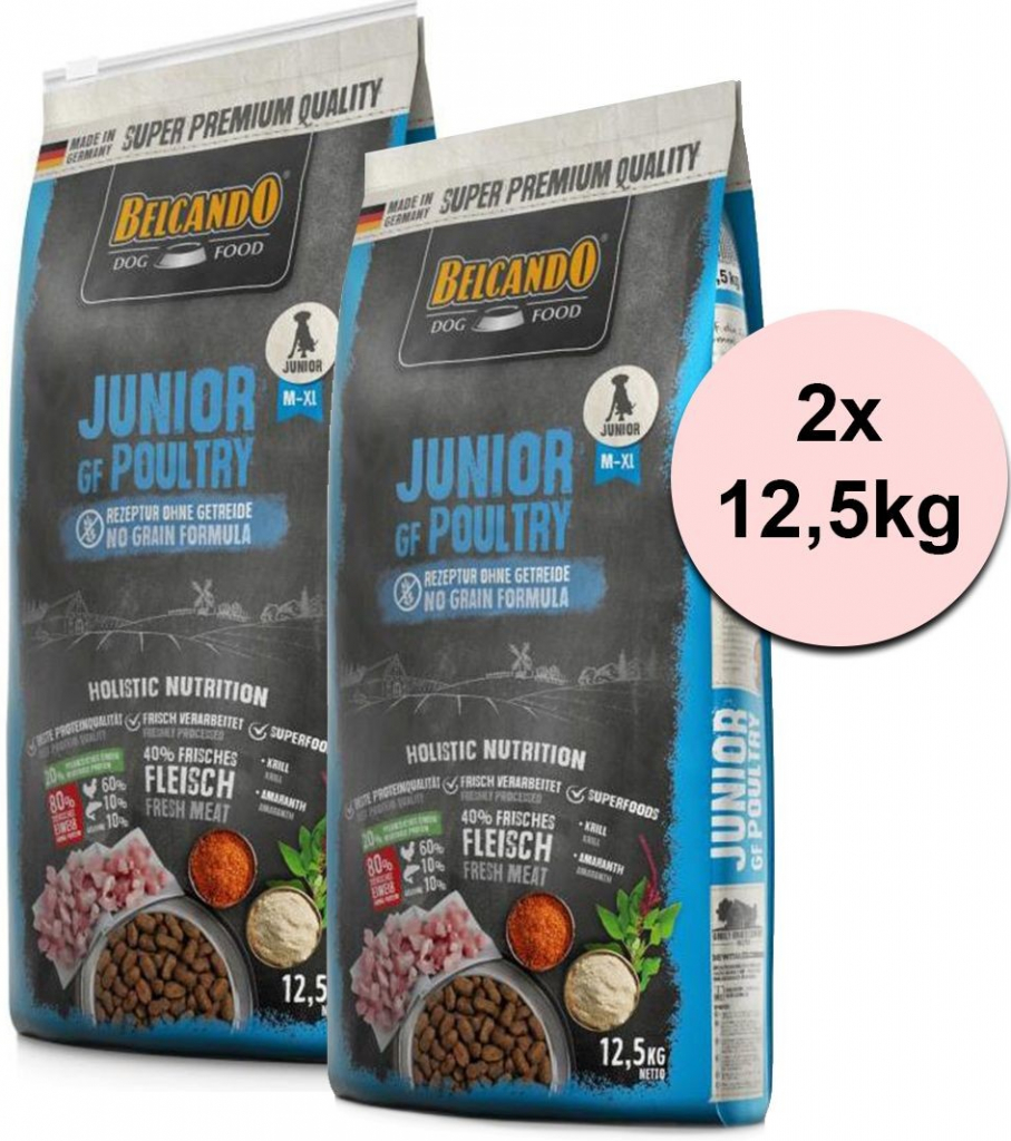 Belcando Junior GF Poultry 2 x 12,5 kg