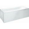 LAUFEN Obdĺžniková vaňa s L-Panelom SOLUTIONS, 1700x750x620mm, ľavá, biela