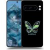 Picasee silikónový čierny obal pre Google Pixel 10 Pro - Diamanty Blue