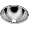 SAPHO - Zápustné umývadielko nerezové, priemer 305 13028.B