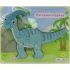 Wiky Vkladačka drevená Dino WKW036427