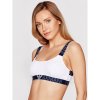 Bralette športová podprsenka 163651 1P227 0010 biela - Emporio Armani S bílá