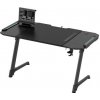 ULTRADESK Space XXL V2 čierna / herný stôl / 154 x 61 x 78 cm / RGB (UDESK-SP-XL)